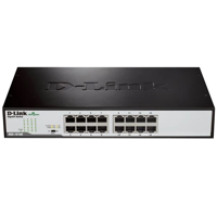سوئیچ 16 پورت گیگابیتی و غیرمدیریتی و دسکتاپ دی لینک مدل DGS-1016D 